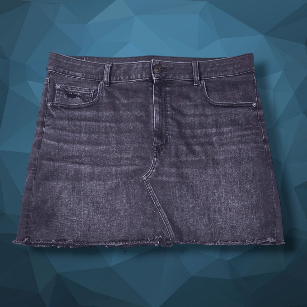 AMERICAN EAGLE NEXT LEVEL STRETCH DENIM SKIRT